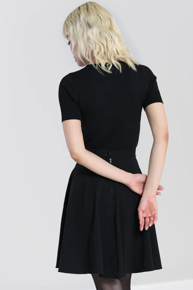 Hell Bunny Tops | Tops>Bat Top Black