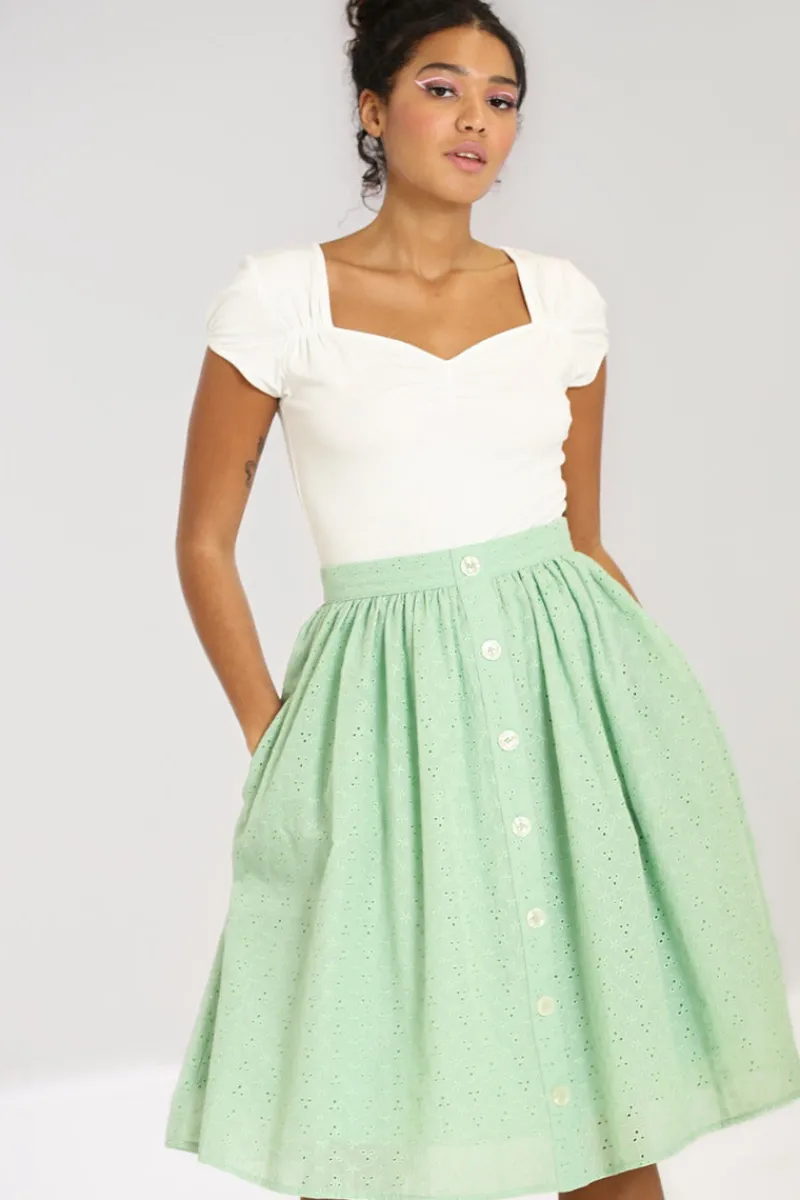 Hell Bunny Skirts | Skirts>Celia 50's Skirt Mint