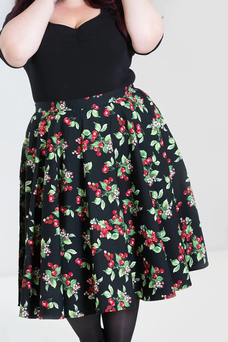 Hell Bunny Skirts | Skirts>Cherie 50's Skirt Black
