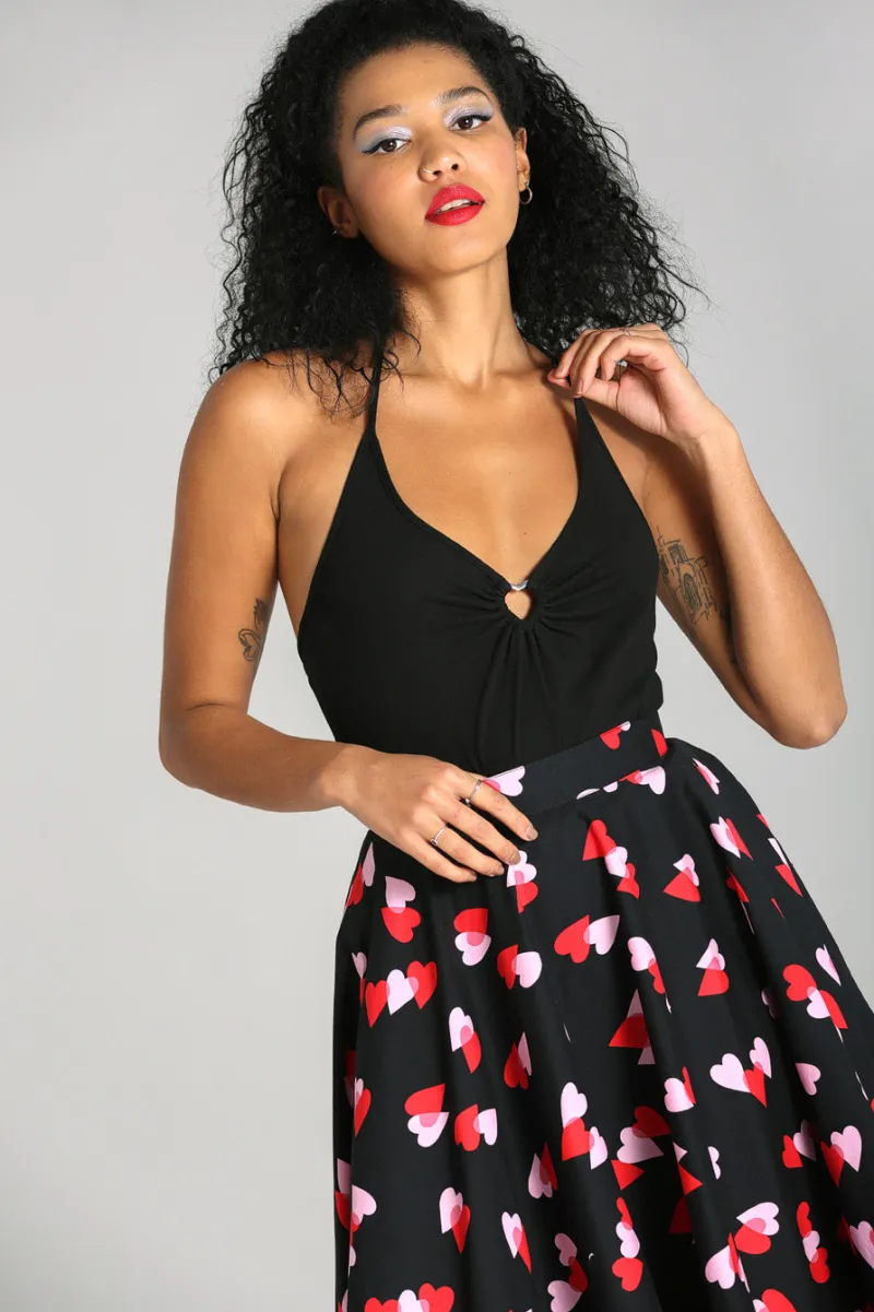 Hell Bunny Tops | Tops>Cheryl Top Black
