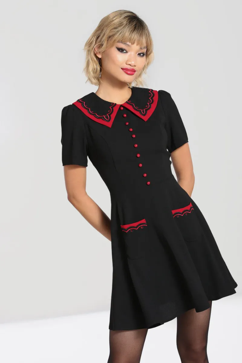 Hell Bunny Dresses | Dresses>Emma Mini Dress Black