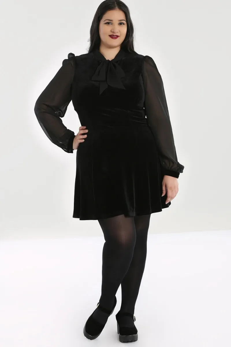 Hell Bunny Dresses | Mini Dresses>Gabriella Mini Dress Black