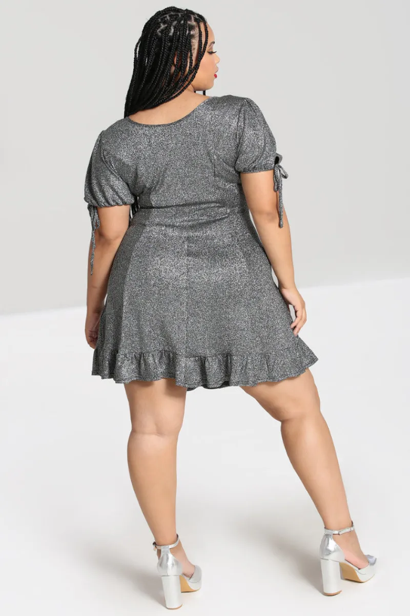 Hell Bunny Dresses | Dresses>Haze Mini Dress Silver