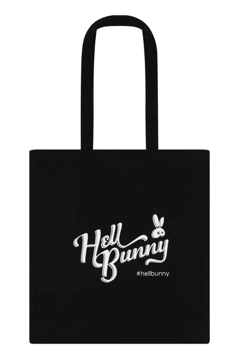 Hell Bunny Accessories>Tote Bag Black