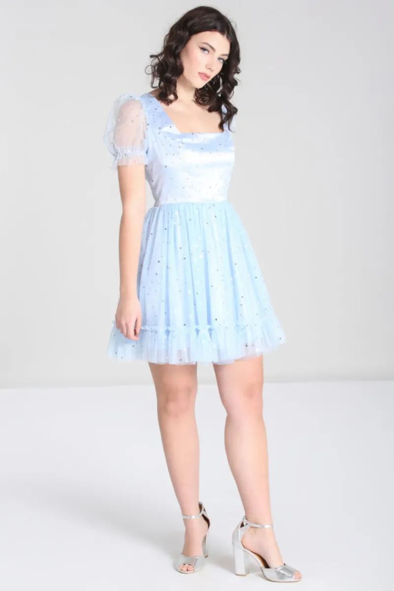 Hell Bunny Mini Dresses | Dresses>Infinity Mini Dress Blue