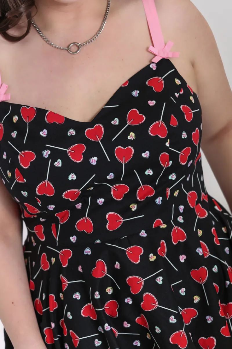 Hell Bunny Dresses | Dresses>Lollies Mid Dress Black