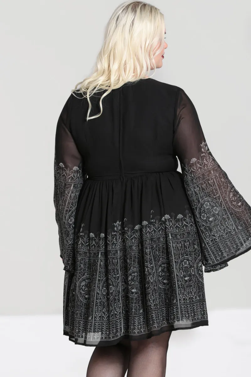 Hell Bunny Dresses | Dresses>Secret Gate Dress Black
