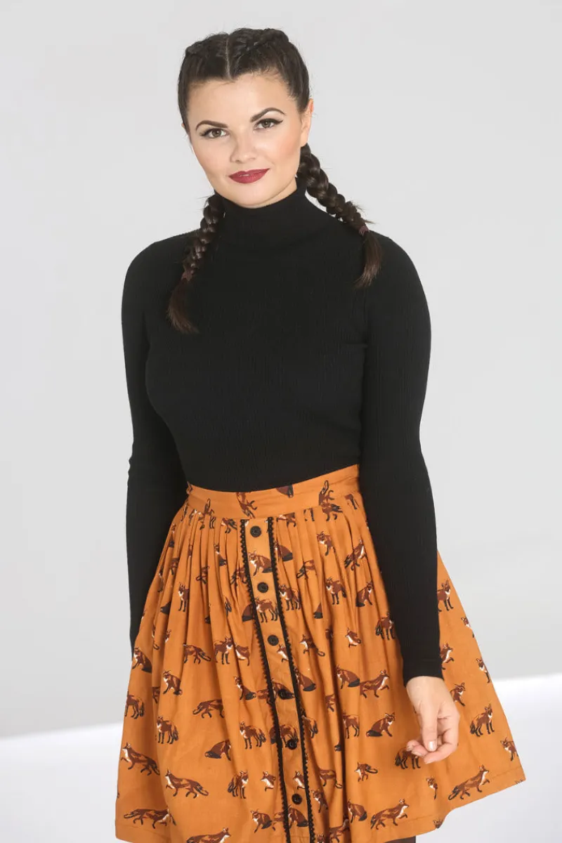 Hell Bunny Knitwear | Tops>Spiros Top Black