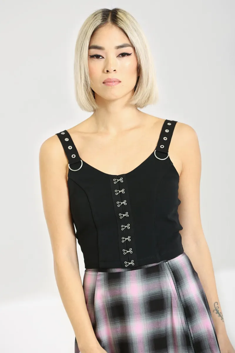 tabitha_crop_top_2.webp Hell Bunny Tops | Loungewear>Tabitha Crop Top Black