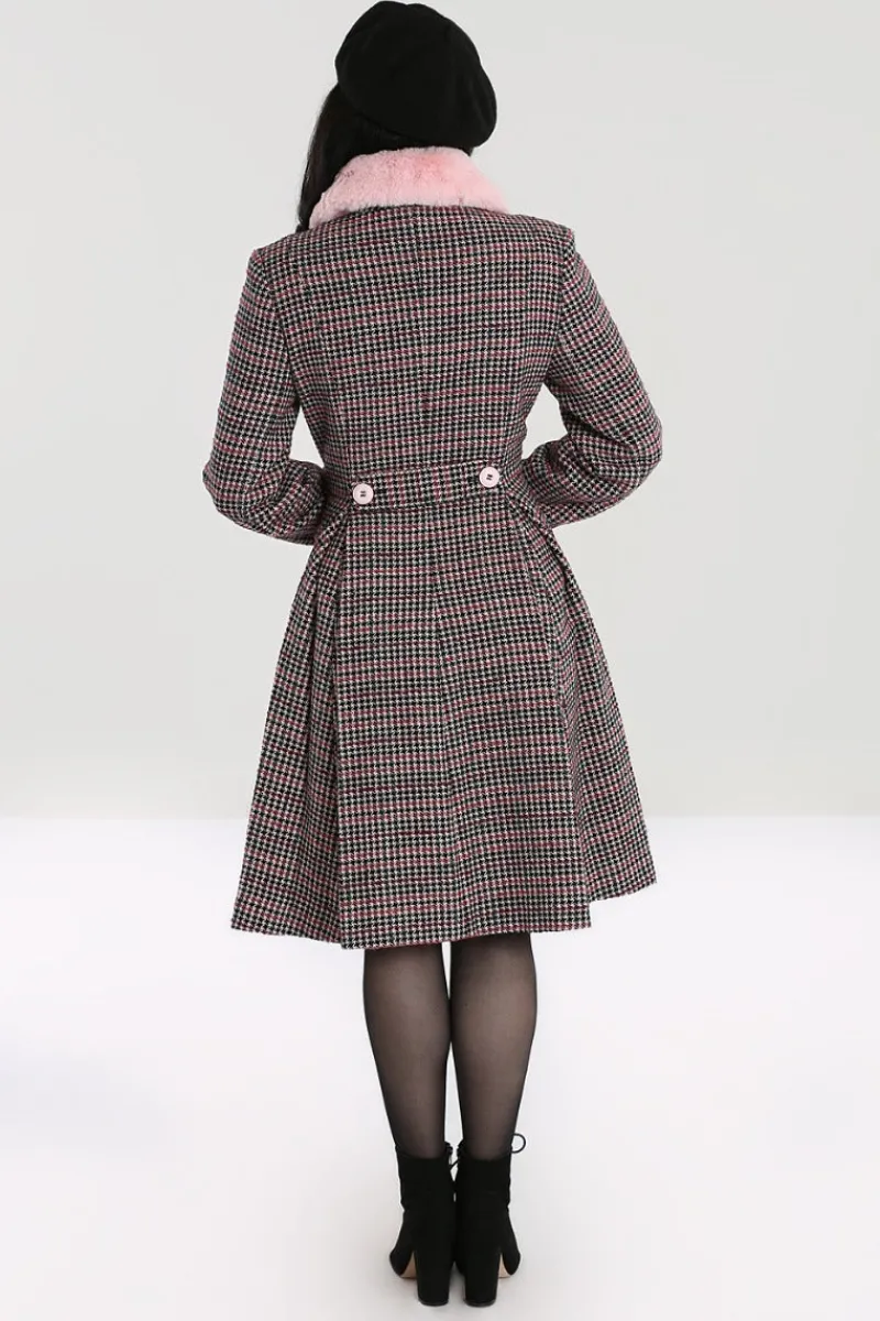 Hell Bunny Coats & Jackets>Watson Coat Pink